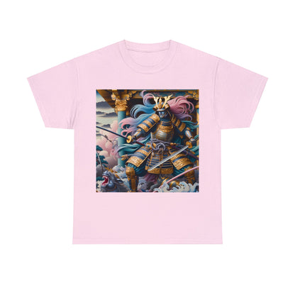 Samurai Libra (2) Unisex Heavy Cotton Tee