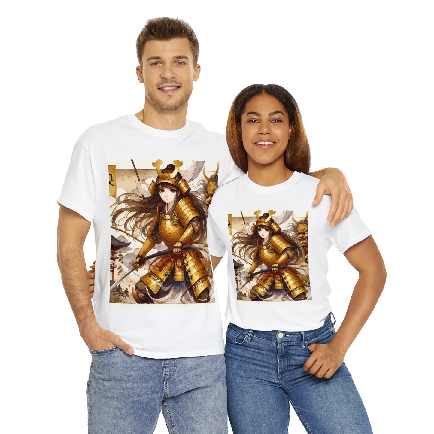 Samurai Virgo (F2) Unisex Heavy Cotton Tee