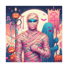 Load image into Gallery viewer, Canvas Art - Halloween Libra Astrology Mummy
