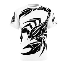 Load image into Gallery viewer, Edgy Scorpion Print Tee, Unisex Fashion T-Shirt, Gothic Graphic Top, Summer Casual Wear, Perfect for Birthdays, Festivals, and [...]

