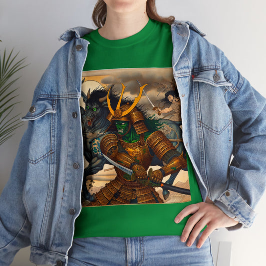 Samurai Taurus (3) Unisex Heavy Cotton Tee