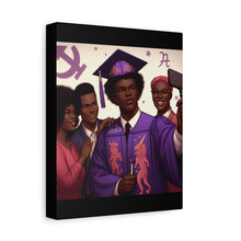 Load image into Gallery viewer, Graduation Canvas Print, Inspirational Wall Art, Emotional Home Decor, Unique Gift for Graduates, Celebration Keepsake
