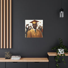 Load image into Gallery viewer, Graduation Canvas Art, Graduate Gift, Class of 2023 Decor, Achievement Wall Art, Inspirational Home Decor, College Graduation
