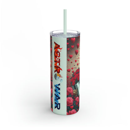 My Scorpio Valentine (3) Maars Maker Skinny Matte Tumbler, 20oz