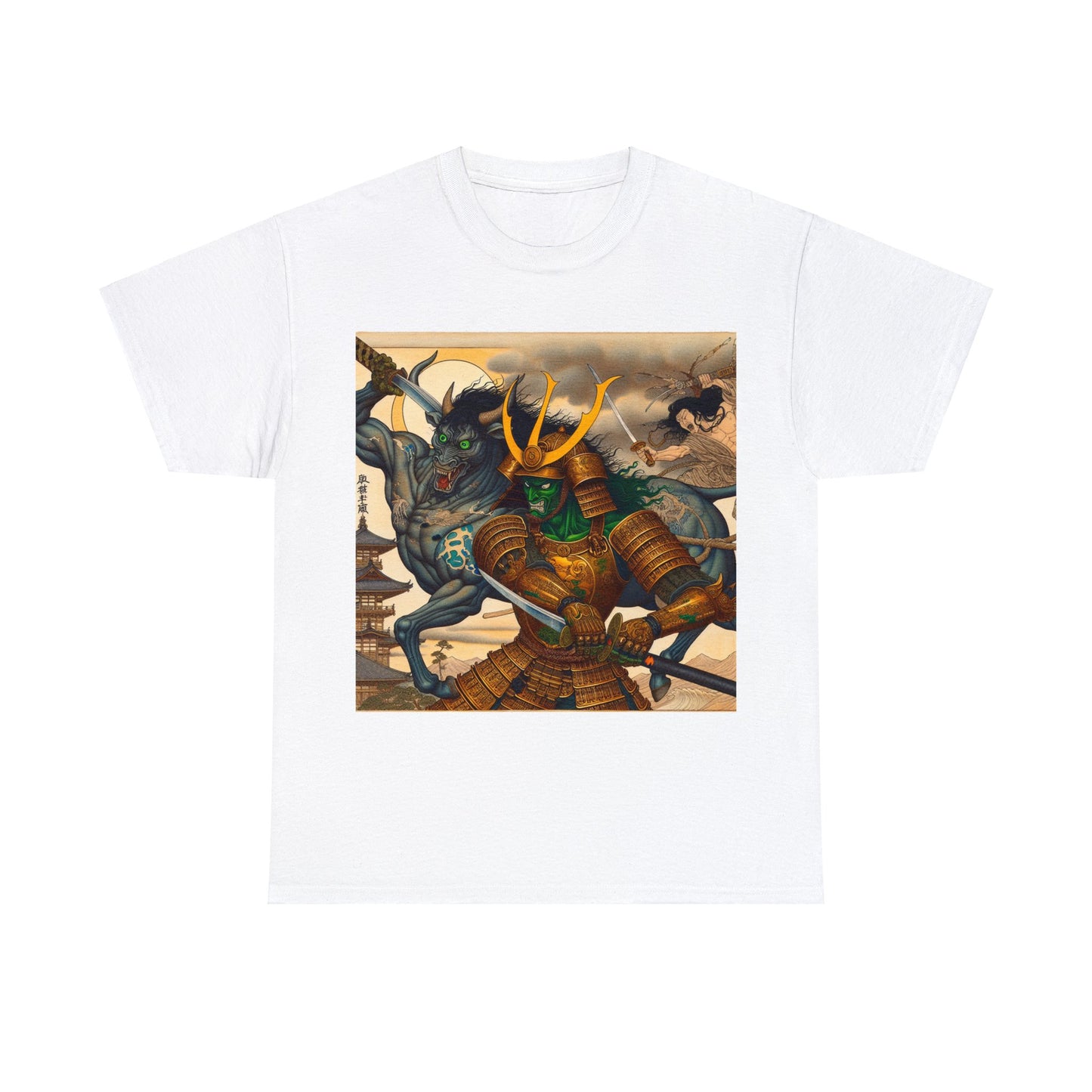 Samurai Taurus (3) Unisex Heavy Cotton Tee