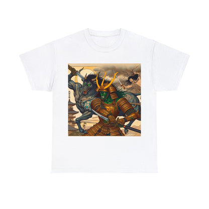 Samurai Taurus (3) Unisex Heavy Cotton Tee