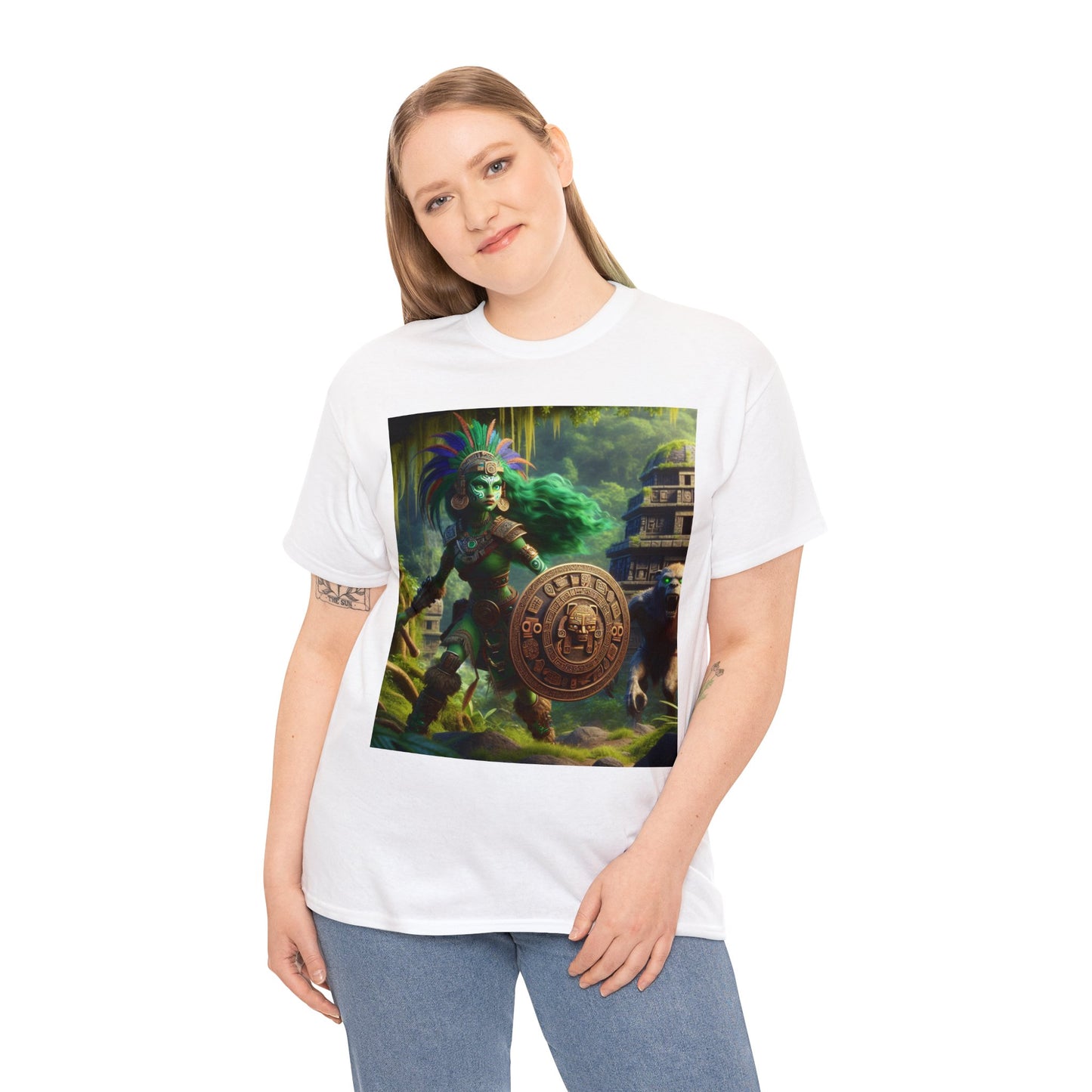 Taurus Aztec (F3) Unisex Heavy Cotton Tee