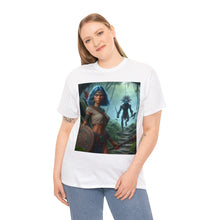 Load image into Gallery viewer, Aquarius Aztec (F4) Unisex Heavy Cotton Tee
