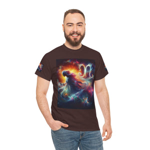 Virgo Cosmic Astrology Tee, Horoscope T-Shirt, Zodiac Cotton Shirt, Unisex Graphic Tee, Celestial Apparel, Astrology Gift