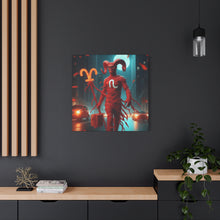 Load image into Gallery viewer, Canvas Wall Art, Aries Decor, Zodiac Gift, Home Wall Decor, Astrological Artwork

