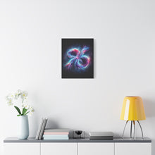 Load image into Gallery viewer, Cosmic Swirl Canvas Art, Galaxy Wall Decor, Abstract Home Decoration, Space-Inspired Artwork, Gift for Sci-Fi Lovers
