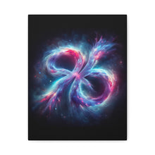 Load image into Gallery viewer, Cosmic Swirl Canvas Art, Galaxy Wall Decor, Abstract Home Decoration, Space-Inspired Artwork, Gift for Sci-Fi Lovers
