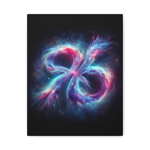 Cosmic Swirl Canvas Art, Galaxy Wall Decor, Abstract Home Decoration, Space-Inspired Artwork, Gift for Sci-Fi Lovers