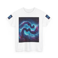 Load image into Gallery viewer, Aquarius Galaxy Themed Unisex Heavy Cotton Tee, Cosmic T-Shirt, Sci-Fi Apparel, Unique Space Graphic Tee, Gifts for Star Wars Lovers, Trendy [...]
