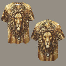 Load image into Gallery viewer, Leo Round Neck Loose T-Shirt
