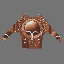 Load image into Gallery viewer, Designer (11) Virgo Casual Long Batwing Sleeve Off Shoulder Sweater
