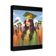 Load image into Gallery viewer, Graduation Canvas Art, Unique Gift for Grads, Home Decor, Wall Art, Motivational Art
