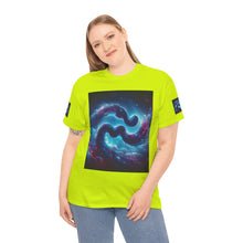 Load image into Gallery viewer, Aquarius Galaxy Themed Unisex Heavy Cotton Tee, Cosmic T-Shirt, Sci-Fi Apparel, Unique Space Graphic Tee, Gifts for Star Wars Lovers, Trendy [...]
