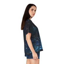 Load image into Gallery viewer, Aquarius Women&#39;s Short Pajama Set (AOP)
