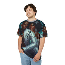 Load image into Gallery viewer, Cosmic Cancer Love Unisex Tee - Stylish Graphic T-Shirt for Couples
