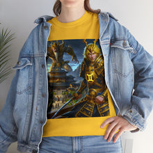 Load image into Gallery viewer, Samurai Gemini (3) Unisex Heavy Cotton Tee
