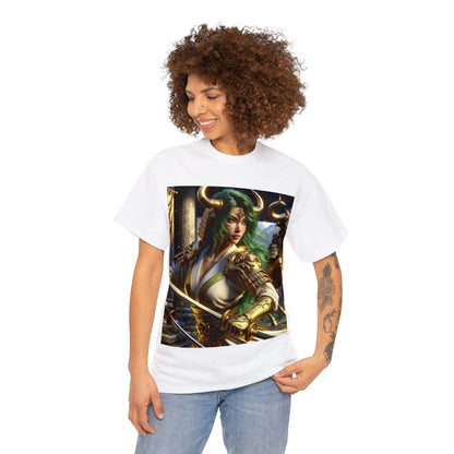 Samurai Taurus (F3) Unisex Heavy Cotton Tee