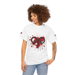 Edgy Aries Graphic Tee, Astrology Shirt, Perfect Gift for Zodiac Lovers, Unisex Cotton Top, Stylish Casual Wear