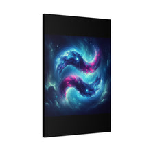 Load image into Gallery viewer, Galaxy Aquarius Wave Canvas Art, Modern Home Decor, Cosmic Wall Art, Unique Gift, Space Lovers
