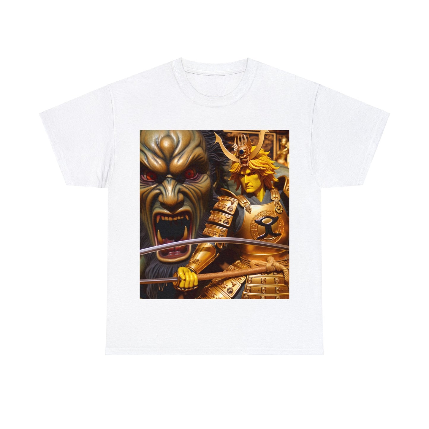 Samurai Gemini (4) Unisex Heavy Cotton Tee