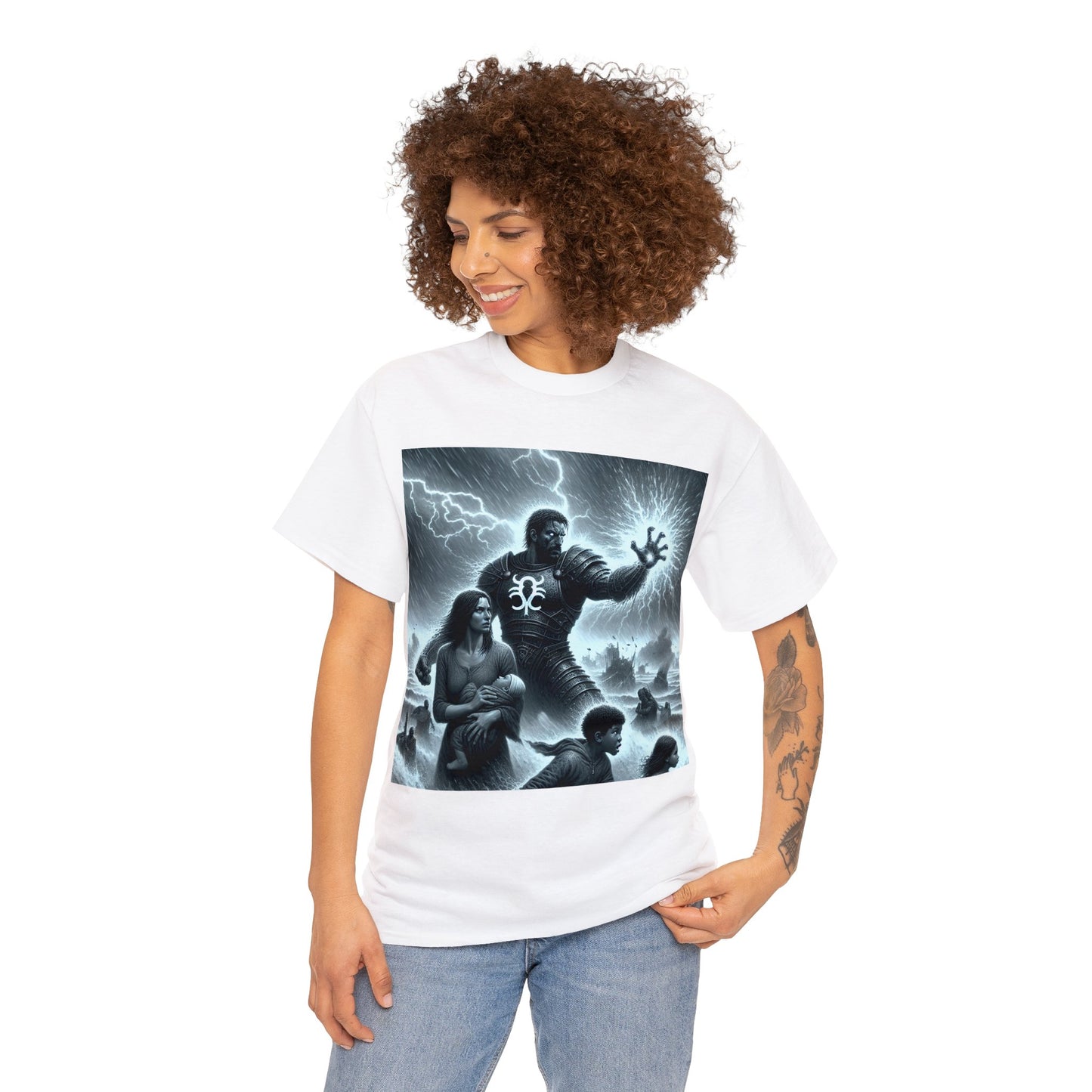 Scorpio Father's Day (6) Unisex Heavy Cotton Tee