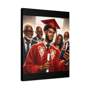 Aries Graduation Canvas