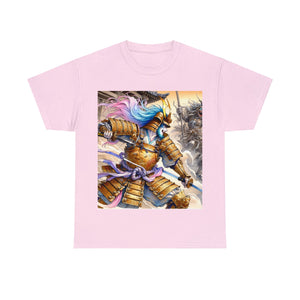 Samurai Libra (3) Unisex Heavy Cotton Tee