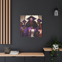 Load image into Gallery viewer, Graduation Canvas Art, Inspirational Wall Decor for New Grads, Proud Graduate Gift, College or High School Graduation, Unique Home Decor
