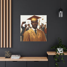 Load image into Gallery viewer, Graduation Canvas Art, Graduate Gift, Class of 2023 Decor, Achievement Wall Art, Inspirational Home Decor, College Graduation
