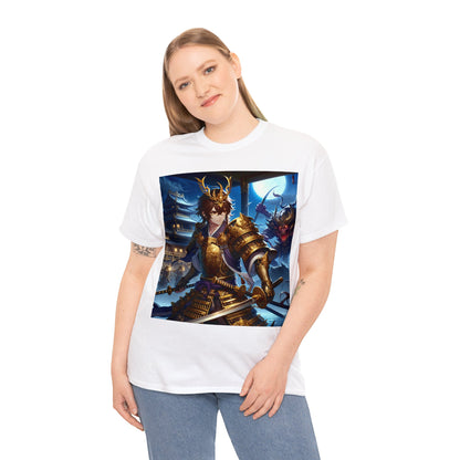 Samurai Virgo (1) Unisex Heavy Cotton Tee