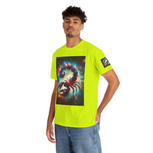 Load image into Gallery viewer, Cosmic Scorpion Tee | Unisex Heavy Cotton Tee | Astrowar Graphic Tees | Space Lover Apparel | Unique Astrology Shirt | Gift for Star [...]
