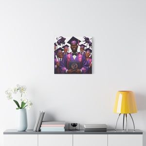 Graduation Canvas Art, Inspirational Decor, Gift for Grads, Wall Art, Celebration Artwork, Home Decor, Custom Graduation Gift