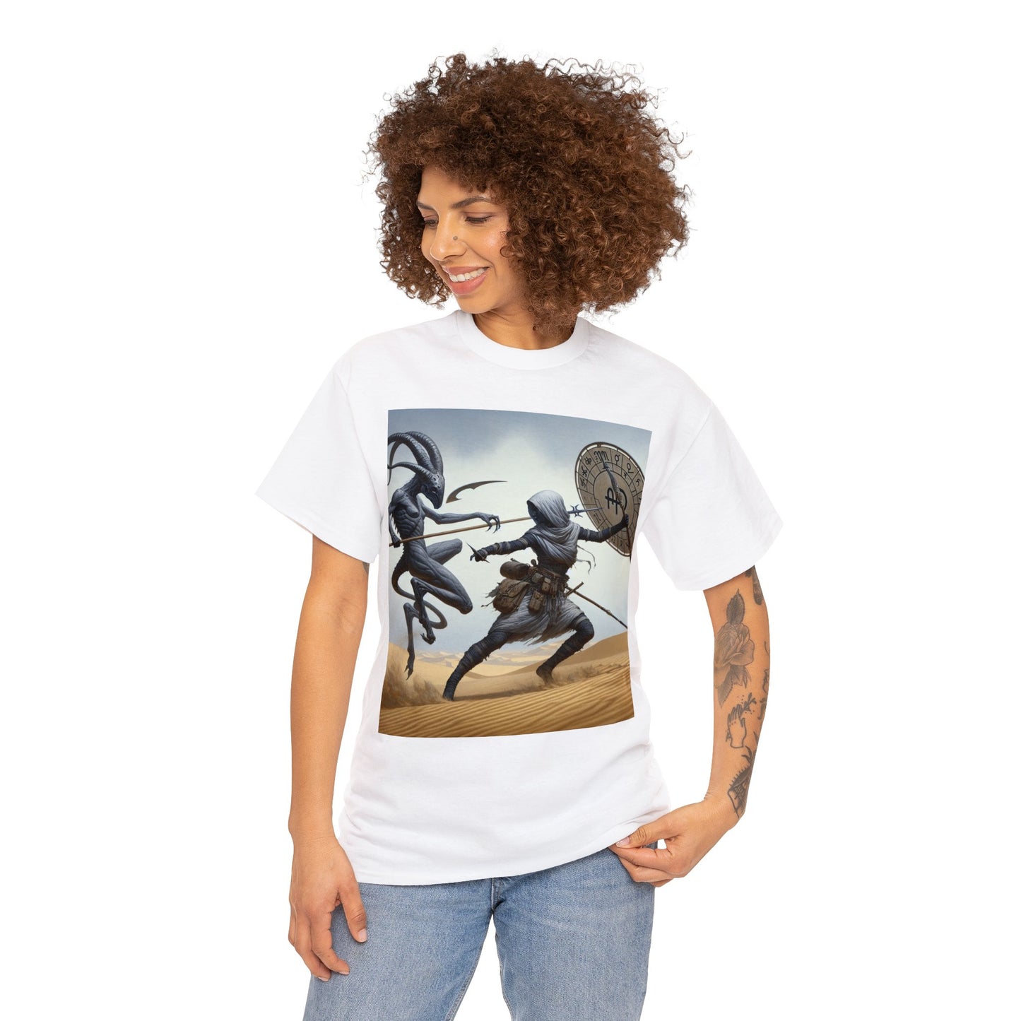 Capricorn Zulu (F4) Unisex Heavy Cotton Tee