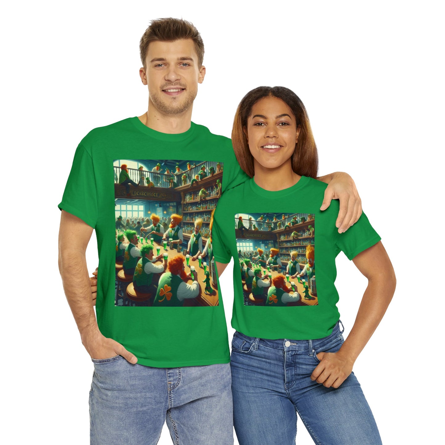 St. Patrick's Day (14) Unisex Heavy Cotton Tee