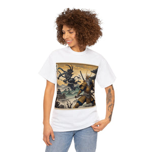 Samurai Capricorn (2) Unisex Heavy Cotton Tee