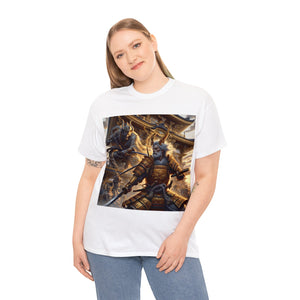 Samurai Capricorn (4) Unisex Heavy Cotton Tee