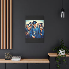 Load image into Gallery viewer, Graduation Canvas Wall Art, Personalized Graduation Gift, Family Celebration Decor, High School Graduation, College Graduation
