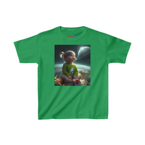 Pisces Astro Baby (1) Kids Heavy Cotton™ Tee