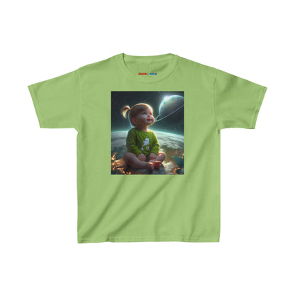 Pisces Astro Baby (1) Kids Heavy Cotton™ Tee