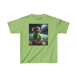 Pisces Astro Baby (1) Kids Heavy Cotton™ Tee