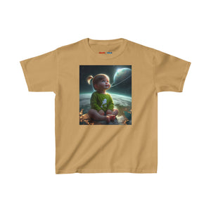 Pisces Astro Baby (1) Kids Heavy Cotton™ Tee