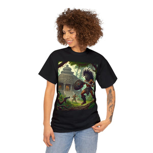 Scorpio Aztec (2) Unisex Heavy Cotton Tee