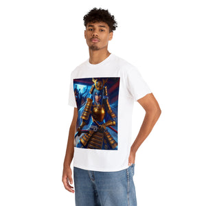 Samurai Aquarius (F2) Unisex Heavy Cotton Tee