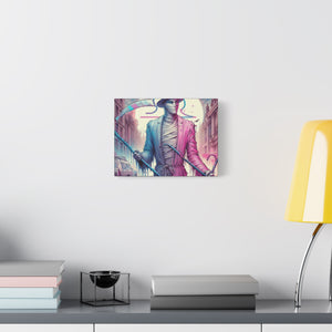 Canvas Print - Halloween Libra Mummy Astrology Design