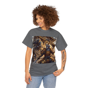 Samurai Capricorn (4) Unisex Heavy Cotton Tee